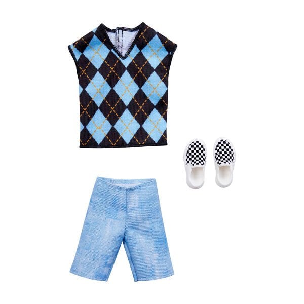 GWC31 Ken Fashion - Ken Kıyafet ve Aksesuar Seti