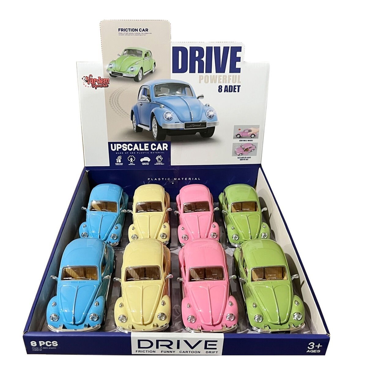 MG-D700-10 SURT IŞIKLI SESLİ KAPL BÜYÜK ARABA(Belirtilen fiyat, tekli satış için adet fiyatıdır.)