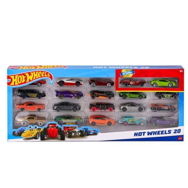 H7045 Hot Wheels 20'li Araba Seti