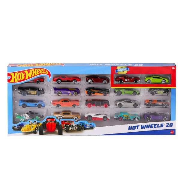 H7045 Hot Wheels 20'li Araba Seti