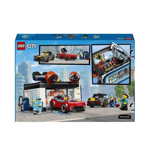 60497 Lego City Otomatik Araç Yıkama 583 parça +6 yaş