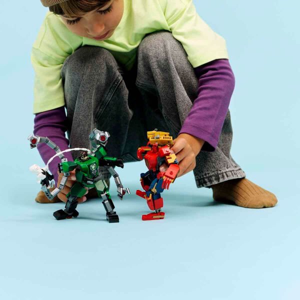76338 Lego Marvel Robot Savaşı: Spider-Man, Doktor Oktopusa Karşı 315 parça +6 y