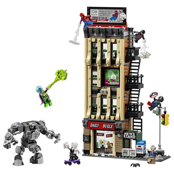 76342 Lego Marvel Spider-Man Mysterioya Karşı: Daily Bugle 781 parça +10 yaş