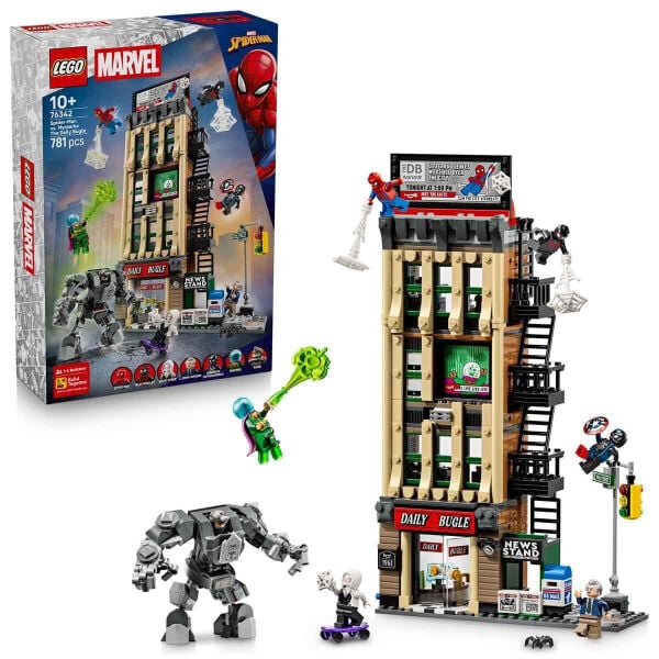 76342 Lego Marvel Spider-Man Mysterioya Karşı: Daily Bugle 781 parça +10 yaş