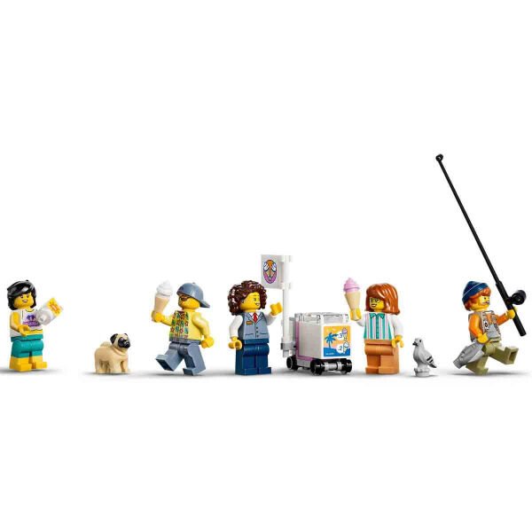 60506 Lego City Klasik Plaj Tramvayı 693 parça +7 yaş