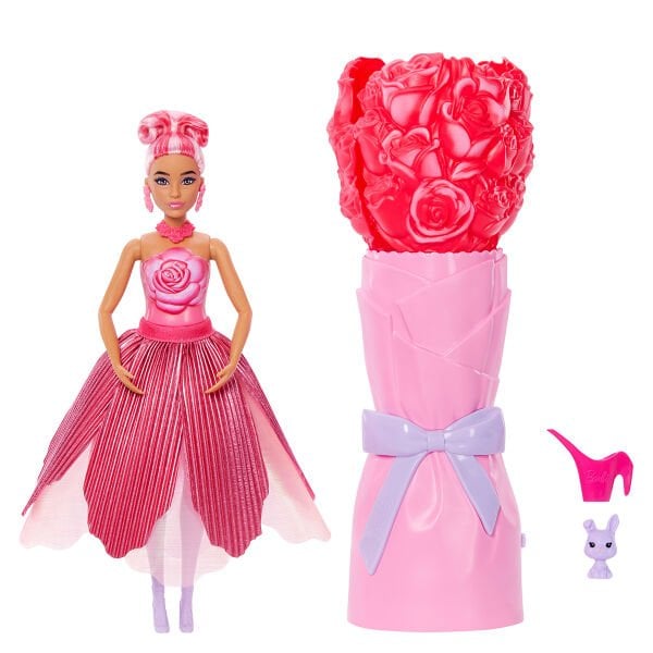 JMF59 Barbie Petal Pop - Kırmızı Gül