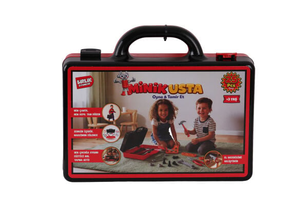 URT037-003 25 PCS ÇANTALI TAMİR SETİM MİNİK USTA