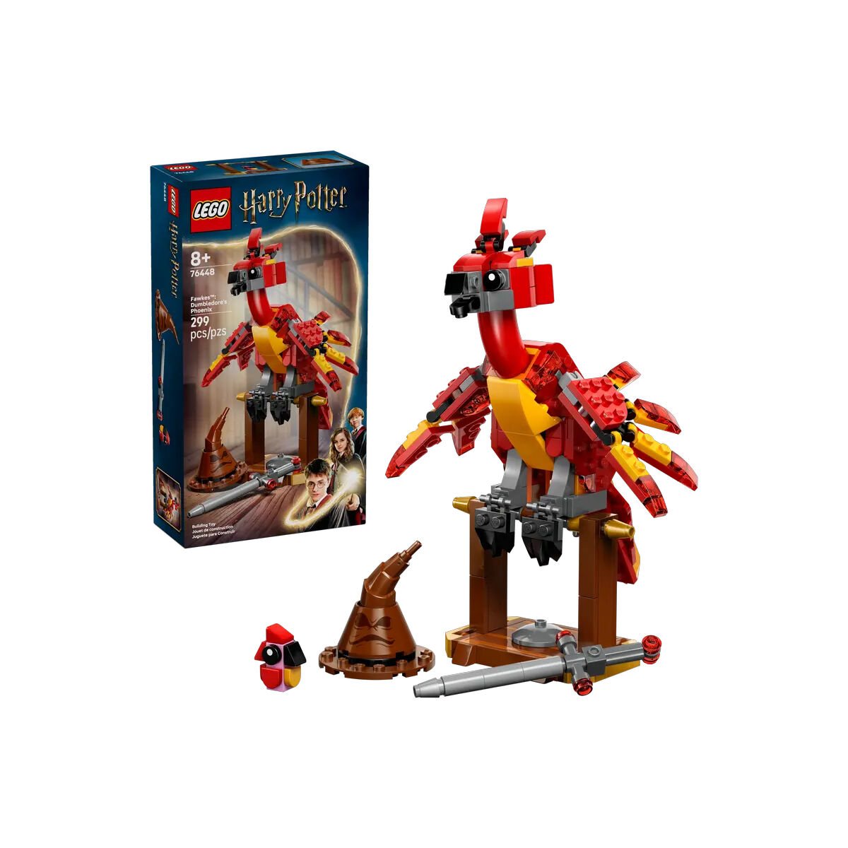 76448 Lego Harry Potter - Fawkes™: Dumbledore'un Anka Kuşu 299 parça +8 yaş