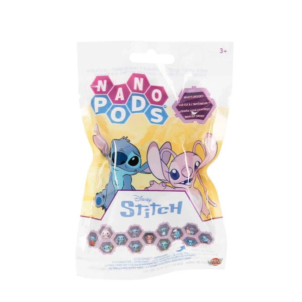 1002854 SUN-WST-FİGÜR DISNEY STITCH NANO PODS SÜRPRİZ PAKET STCH 24D
