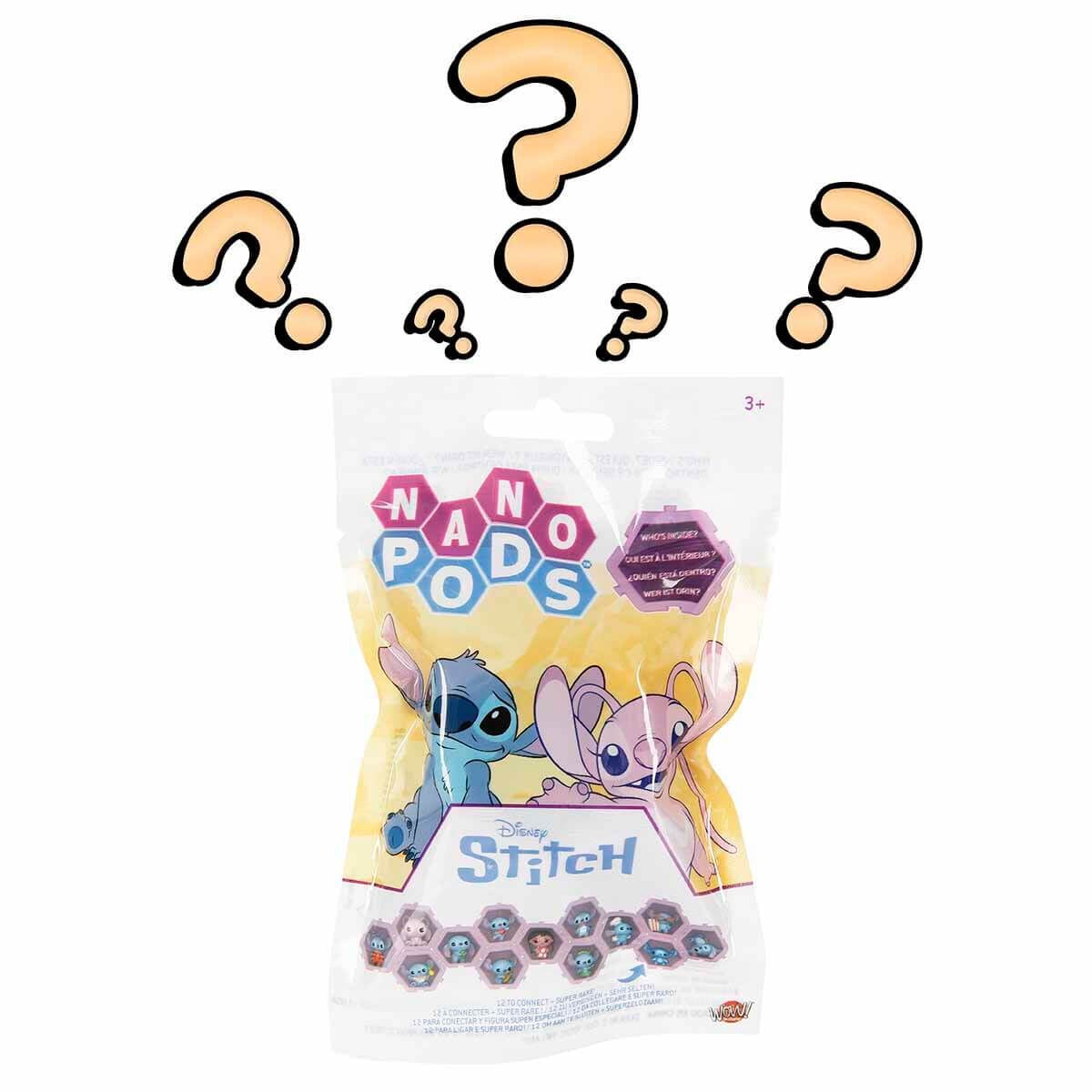 1002854 SUN-WST-FİGÜR DISNEY STITCH NANO PODS SÜRPRİZ PAKET STCH 24D