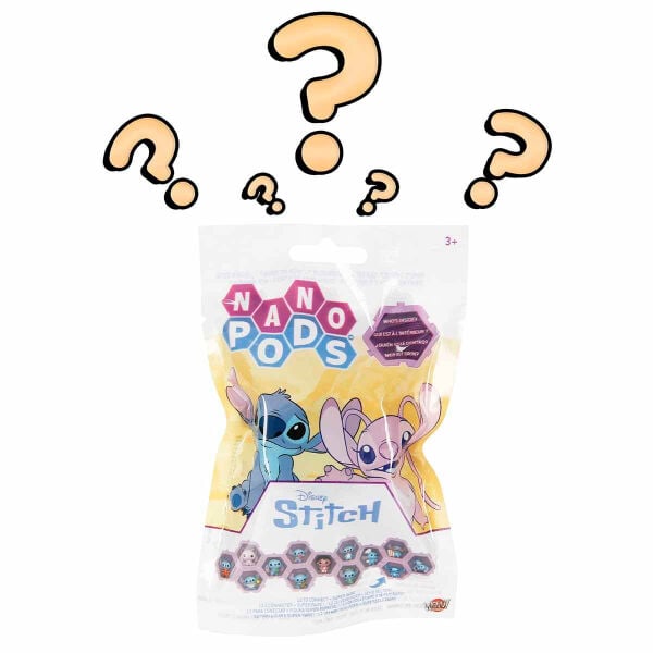 1002854 SUN-WST-FİGÜR DISNEY STITCH NANO PODS SÜRPRİZ PAKET STCH 24D