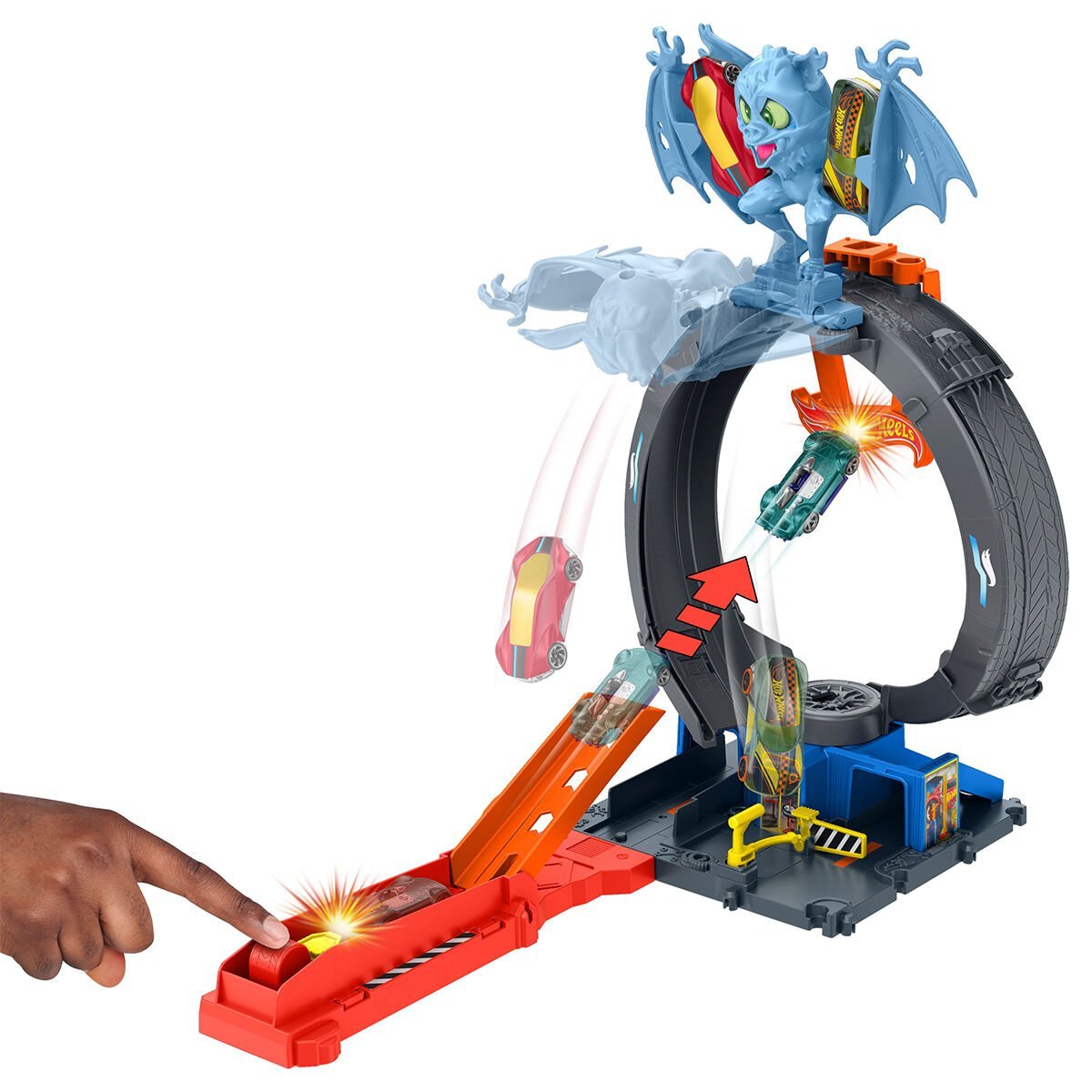HTN78 Hot Wheels Bat Döngü Saldırı Oyun Seti