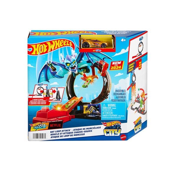 HTN78 Hot Wheels Bat Döngü Saldırı Oyun Seti