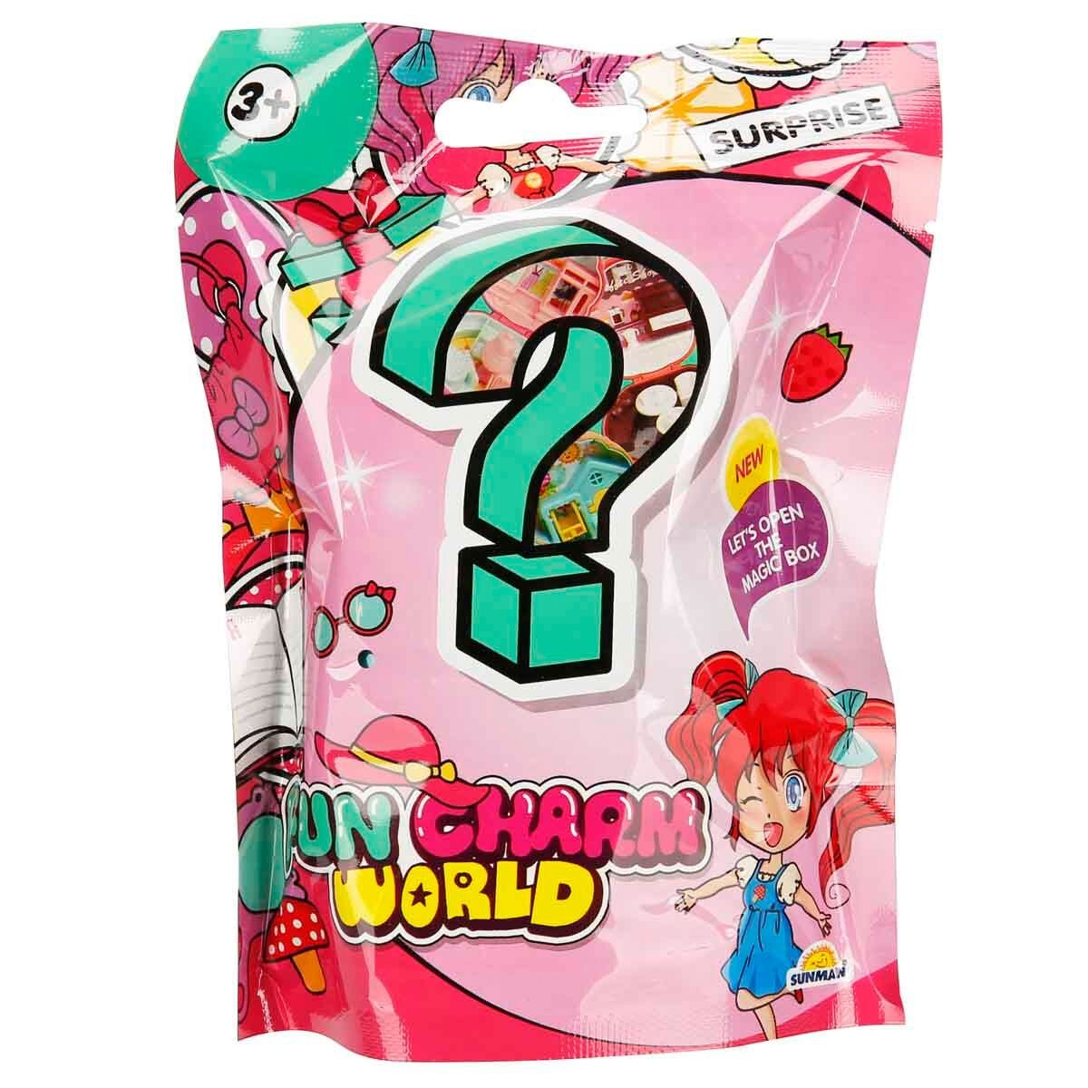 4255 SUN-RST-FİGÜR MİNİ FİGÜR EĞLENCE DÜNYASI SÜRPRİZ PAKET 18D