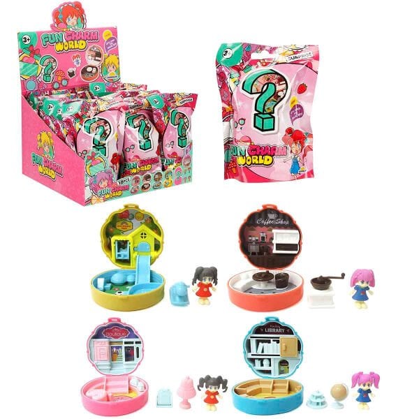 4255 SUN-RST-FİGÜR MİNİ FİGÜR EĞLENCE DÜNYASI SÜRPRİZ PAKET 18D