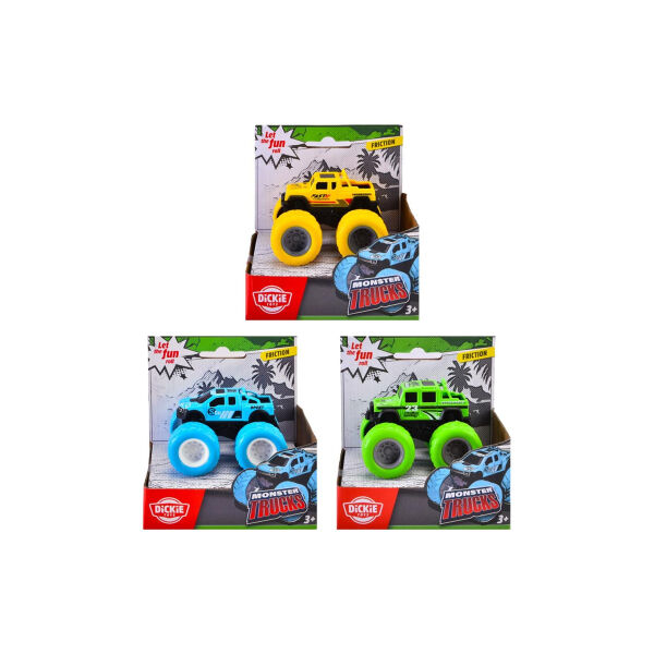 203761002 Monster Trucks 3-asst