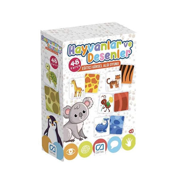 CAEGT-5155 CA GAMES HAYVANLAR VE DESENLERİ