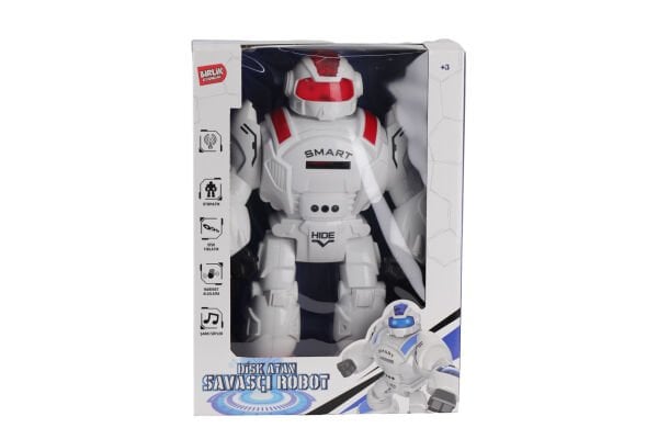 27115 Kumandalı Disk Atan Süper Robot -Birliktoys