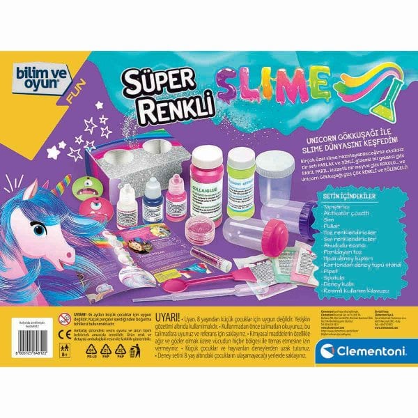 64812 Süper Renkli Slime - Bilim ve Oyun +8 yaş