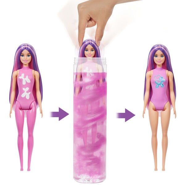 JFV58 Barbie Color Reveal Balondan Hayvan Figürleri Serisi