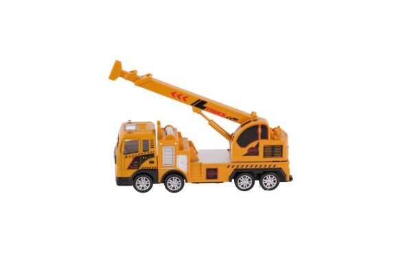 YH-711-54A SÜRTMELİ METAL 1:50 SARI VİNÇ VE