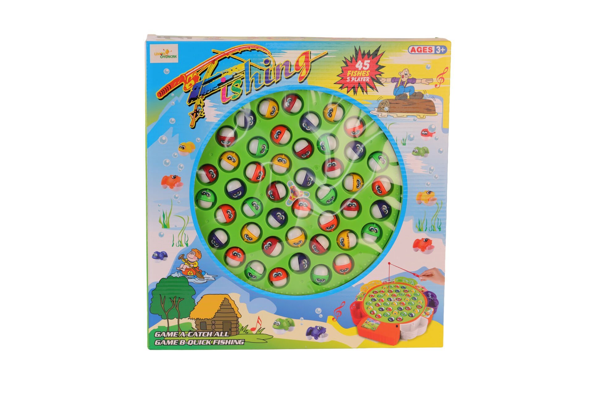6601 PİLLİ BALIK OYUN SETİ