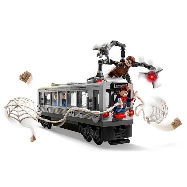 76321 Lego Marvel Örümcek Adam ile Doktor Oktopus Metroda 393 parça +9 yaş