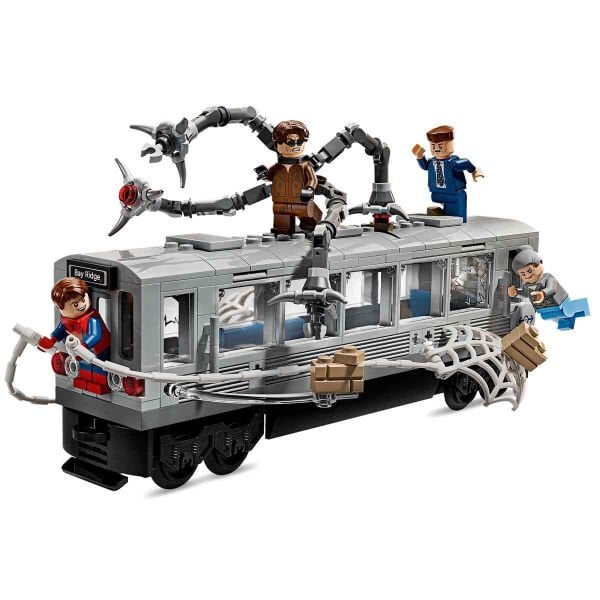 76321 Lego Marvel Örümcek Adam ile Doktor Oktopus Metroda 393 parça +9 yaş