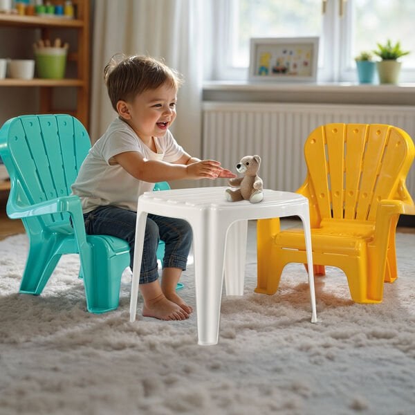 2617 OYUNCAK MASA VE 2Lİ SANDALYE SET
