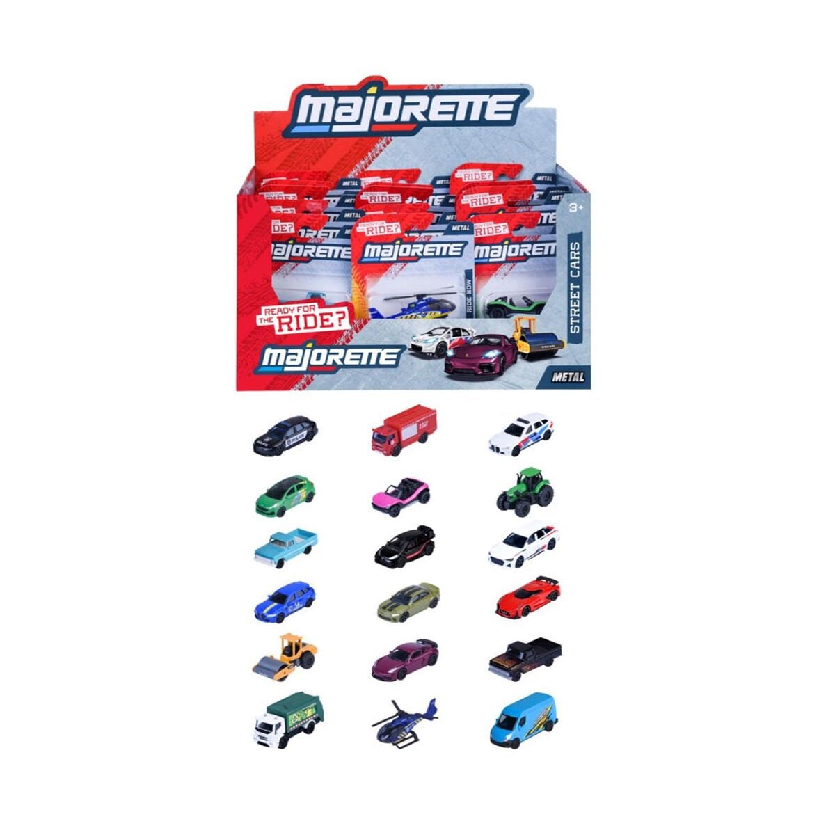 8501009800 ''Street Cars Shelf Displayfreewheel, 36x 8501000000, ean 3467452076(Belirtilen fiyat, tekli satış için adet fiyatıdır.)