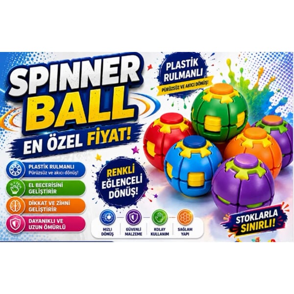 8793 İTHAL KUTULU DİSPLAYLI 1 KALİTE SPİN BALL RULMANLI LASTİKSİZ 30+SN DÖNÜŞ(Belirtilen fiyat, tekli satış için adet fiyatıdır.)