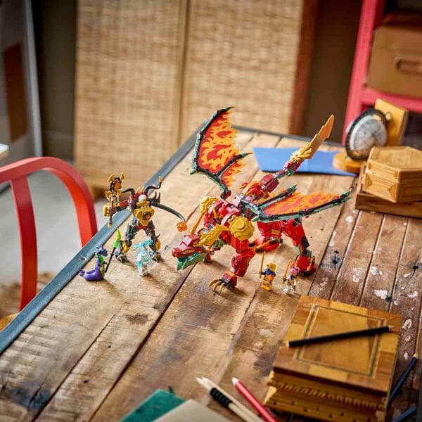 71868 Lego Ninjago Wyldfyreın Dönüşen Ejderha Robotu 821 parça +9 yaş