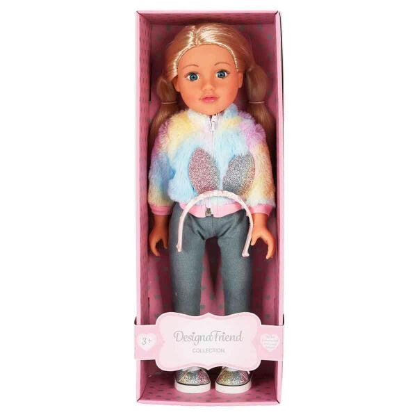 S00094782 SUN KDK BEBEK DESIGNAFRIEND BUNNY OUTFIT 47 CM