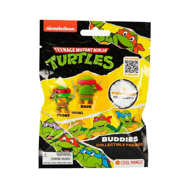1020345 SUN-ITG-CLT-3D FİGÜR N TURTLES BUDDIES SÜRPRİZ PAKET NINJ 36D