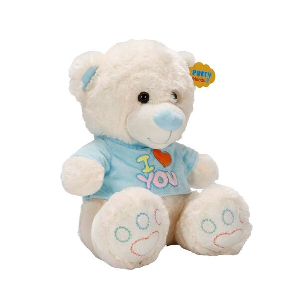 8311 SUN-JHN-PFF-SK PELUŞ AYI OTURAN LOVE TSHIRTLÜ 40 CM 2R