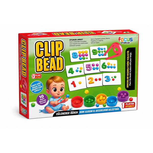 ZNO-2066 KLİP BONCUK RAKAMLAR OYUNU