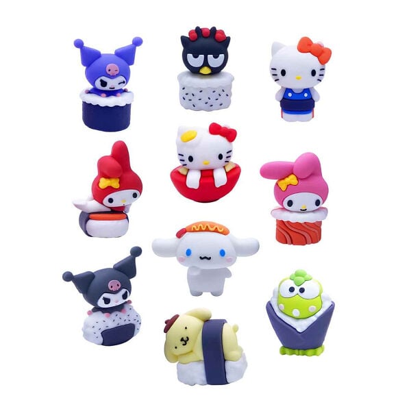 1020542 SUN-ITG-CLT-3D FİGÜR H.KITTY AND FRIENDS SUSHI SÜRPRİZ PAKET HKTY 3R 3