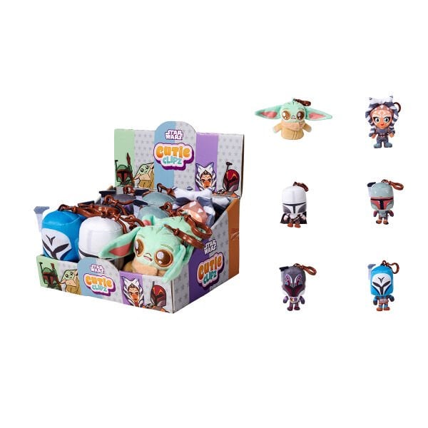 6315870506 Disney Star Wars Cutie Clipz asorti