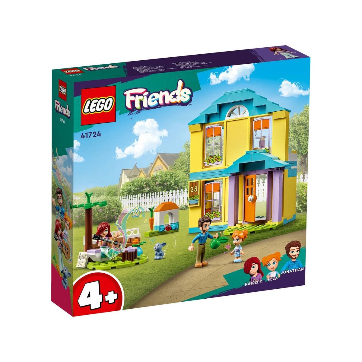 41724 Lego Friends - Paisleyin Evi 185 parça +4 yaş - Özel İndirimli Ürün