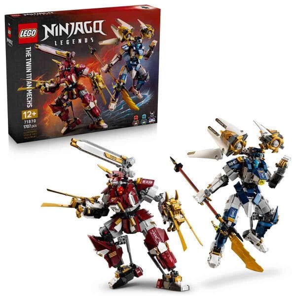 71870 Lego Ninjago İkiz Titan Robotlar 1707 parça +12 yaş
