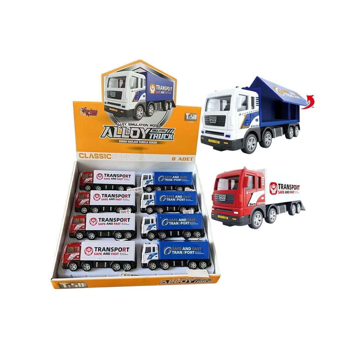 YH-711-61A SÜRTMELİ METAL 1:50 KAPALI KASA