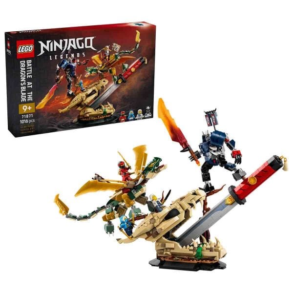 71871 Lego Ninjago Ejderha Kılıcı Savaşı 1016 parça +9 yaş