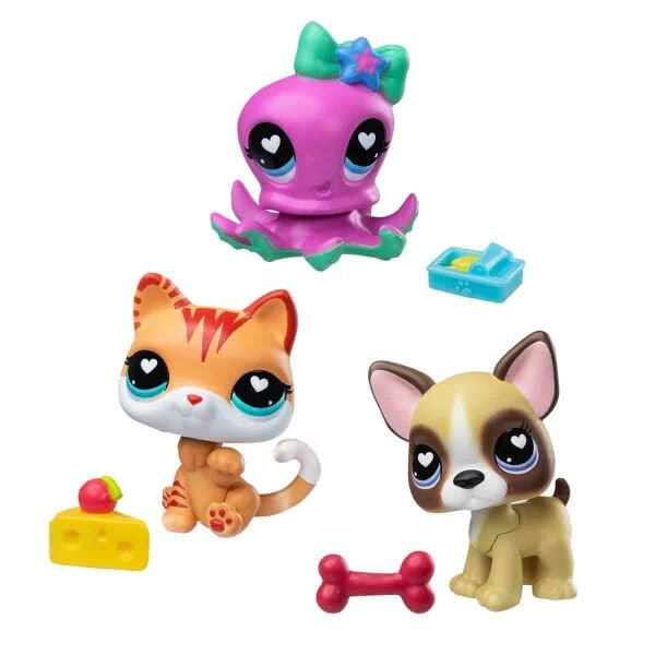 0735 SUN-BSF-LP-FİGÜR MİNİŞLER  TÜPTE EVCİL HAYVAN S4 3LÜ PAKET 3A