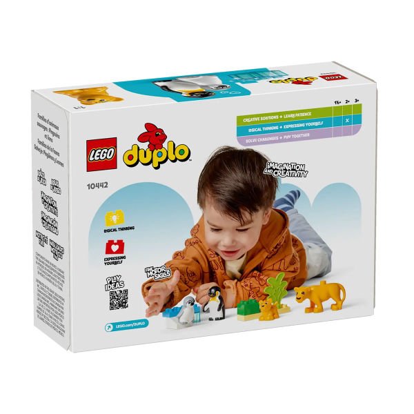 10442 Lego Duplo Penguen ve Aslanlar 10 parça +2aş