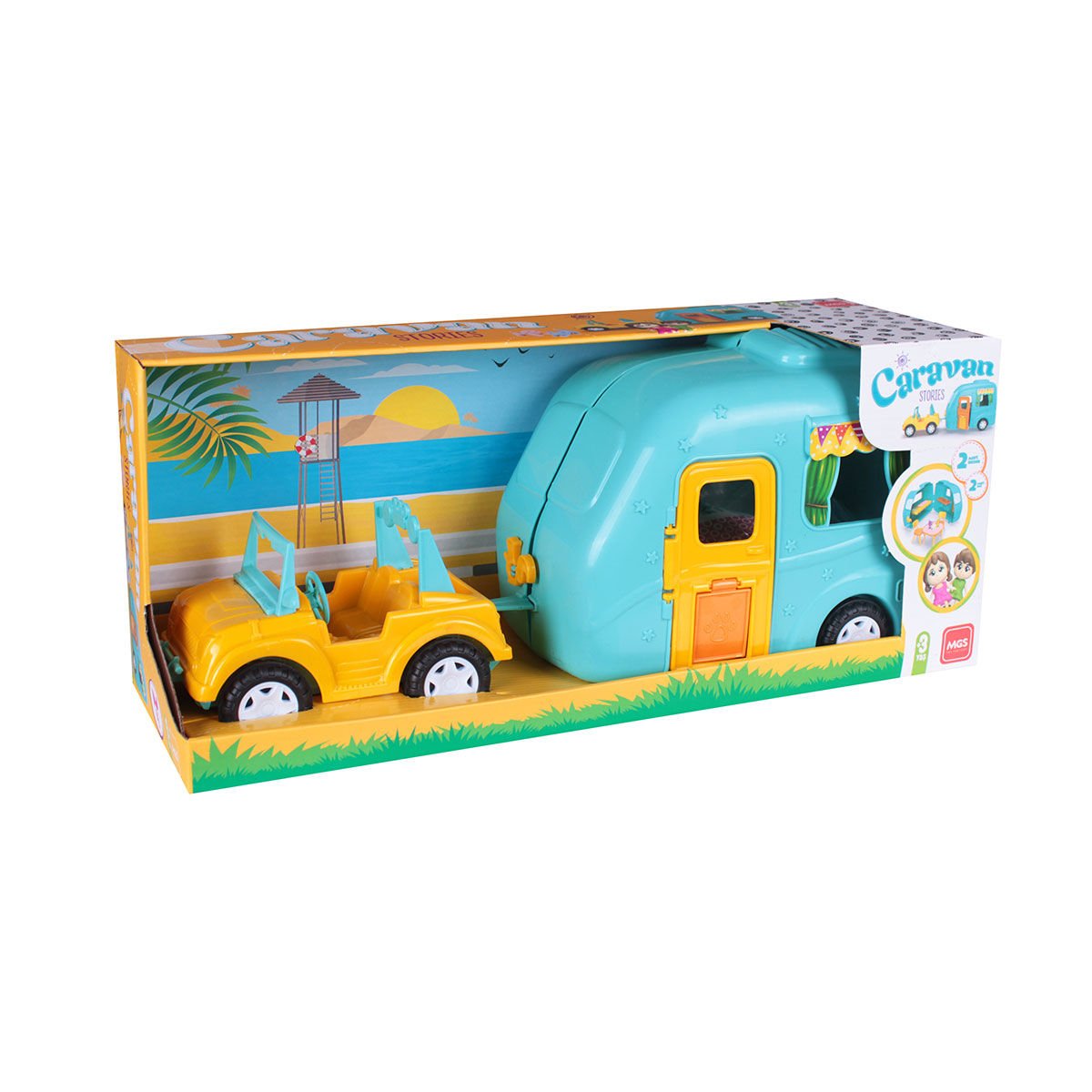 URT-20-9601 Karavan Oyun Seti -MGS Oyuncak