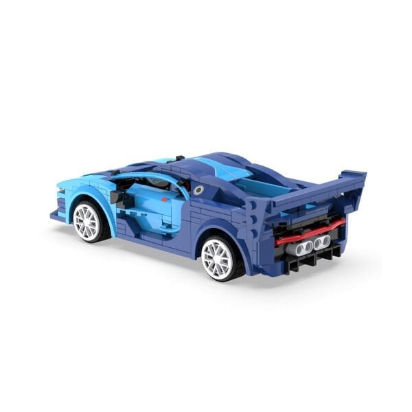 C51073W CADA BLUE RACE CAR 325 PARÇA BLOCK OYUNCAK