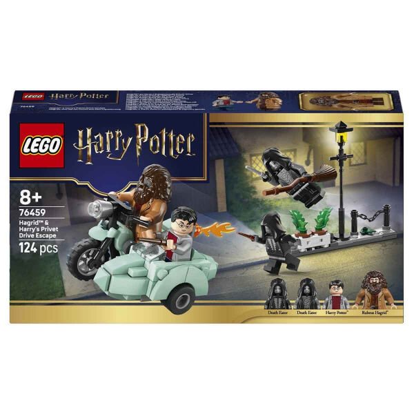76459 Lego Harry Potter Hagrid ve Harrynin Privet Drive Kaçışı 124 parça +8 yaş