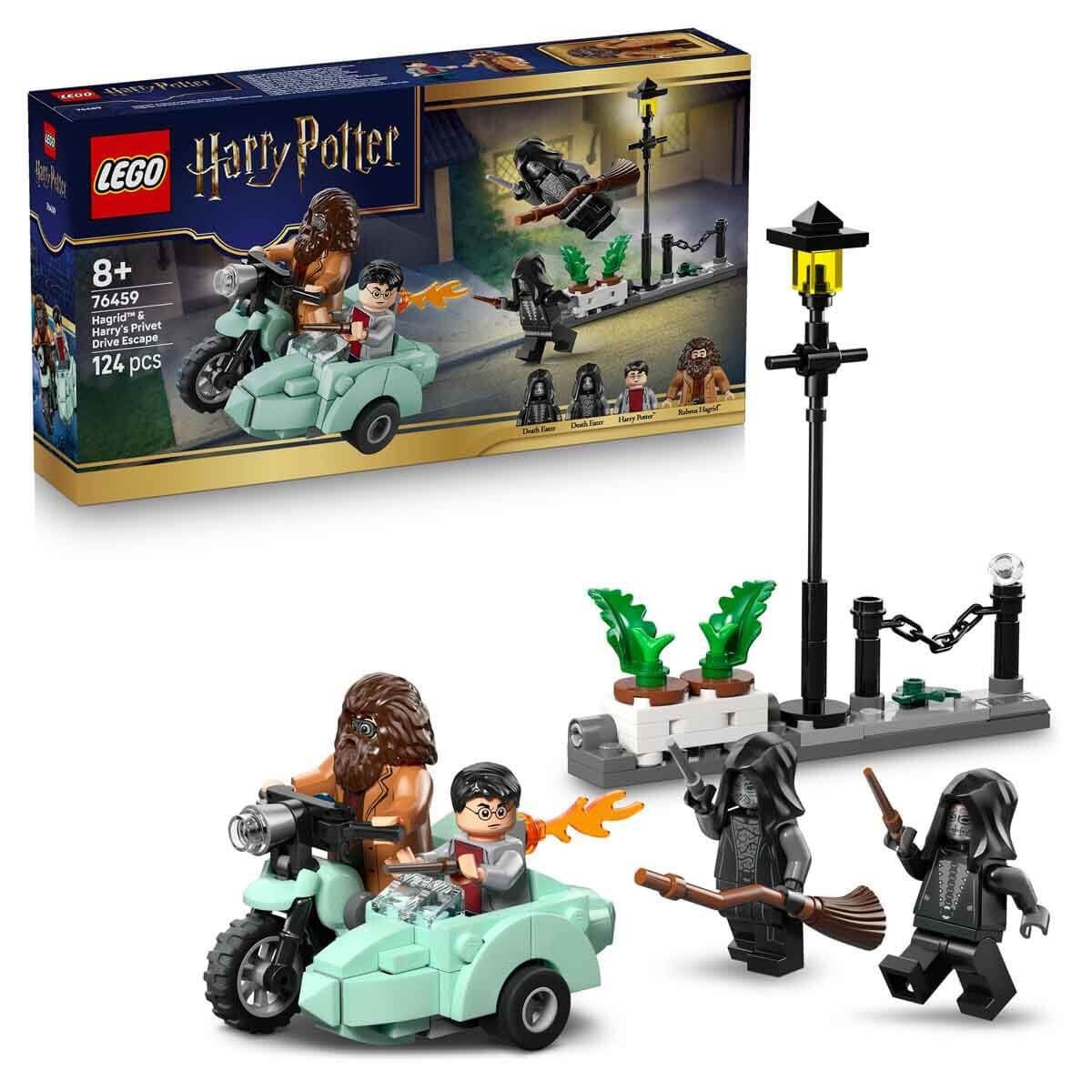 76459 Lego Harry Potter Hagrid ve Harrynin Privet Drive Kaçışı 124 parça +8 yaş