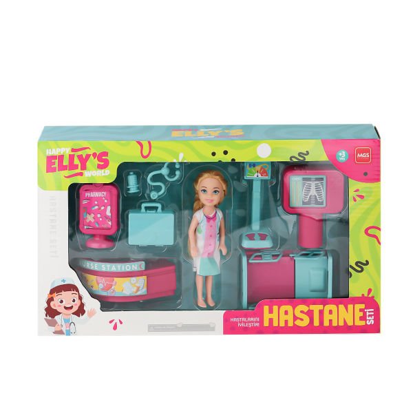 URT-20-9861 OYUNCAK ELLS WORLD HASTANE SETİ