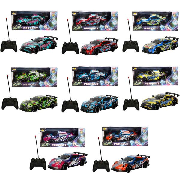 5126 SUN-RST-R C ARABA 1 18 YARIŞ PERFECT F F IŞIKLI 27MHZ 2R 4A